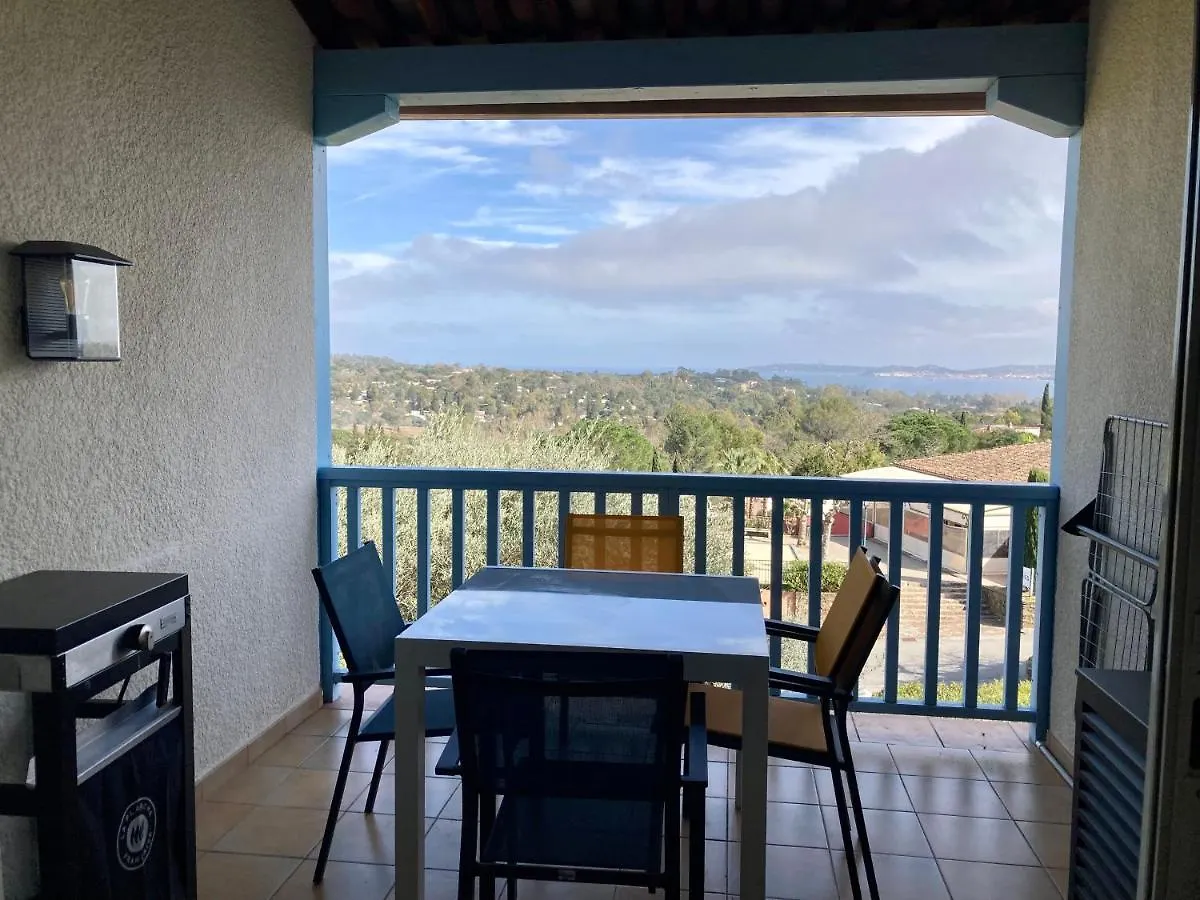 Appartement Les Restanques Coquelicot Vue Mer Grimaud